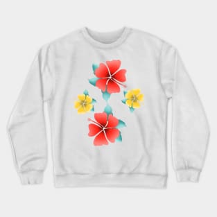 Hibiscus Crewneck Sweatshirt